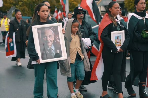 Hikoi March Rotorua New Zealand 2024